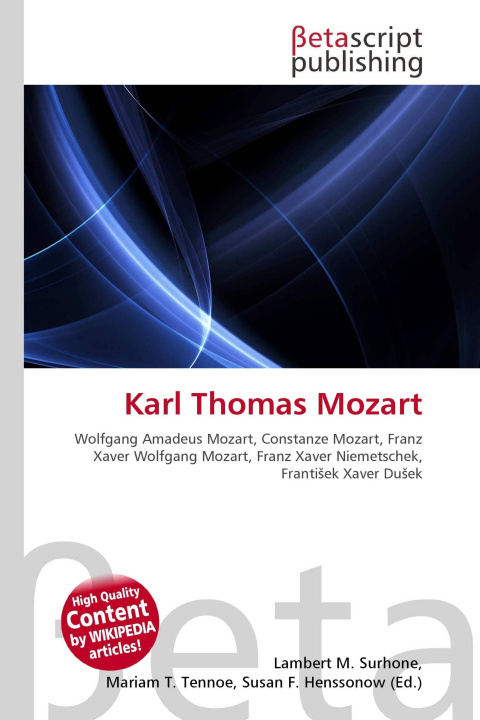 Knjiga Karl Thomas Mozart Miriam T. Timpledon