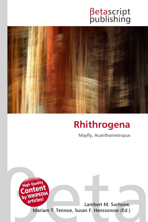 Kniha Rhithrogena Mariam T. Tennoe
