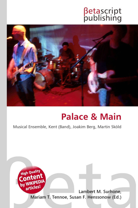 Kniha Palace & Main Miriam T. Timpledon