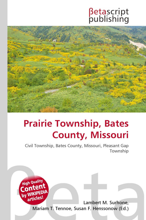 Kniha Prairie Township, Bates County, Missouri Miriam T. Timpledon