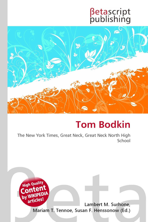 Kniha Tom Bodkin Miriam T. Timpledon