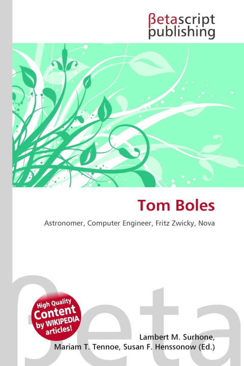 Knjiga Tom Boles Miriam T. Timpledon