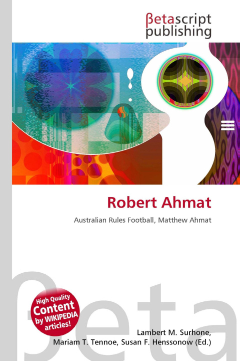 Kniha Robert Ahmat Miriam T. Timpledon