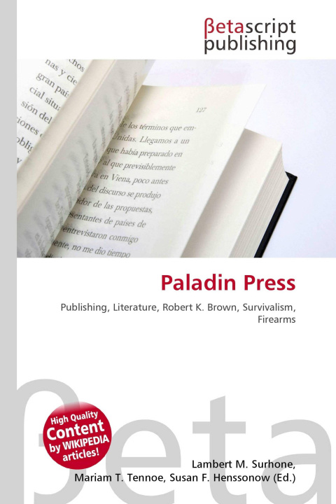 Kniha Paladin Press Miriam T. Timpledon