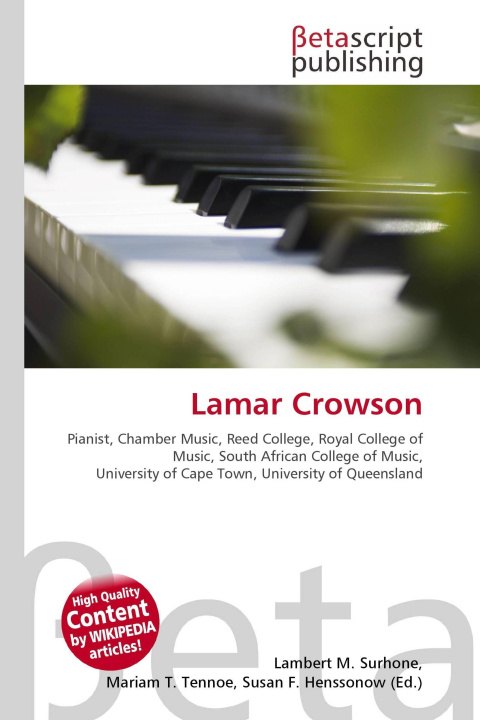 Kniha Lamar Crowson Mariam T. Tennoe
