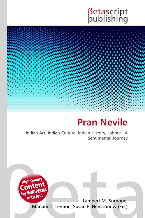 Kniha Pran Nevile Mariam T. Tennoe
