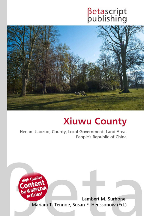 Kniha Xiuwu County Miriam T. Timpledon