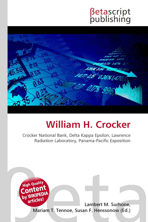 Kniha William H. Crocker Miriam T. Timpledon