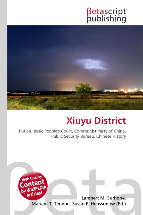 Knjiga Xiuyu District Mariam T. Tennoe