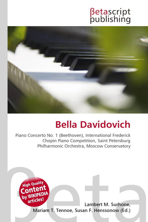 Kniha Bella Davidovich Miriam T. Timpledon