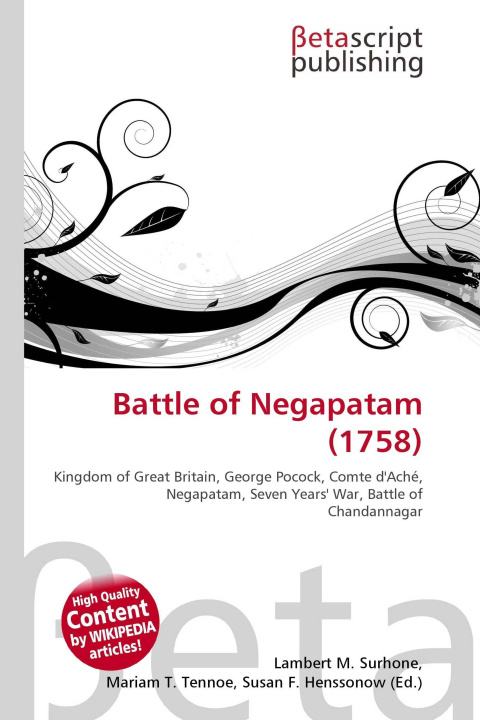 Kniha Battle of Negapatam (1758) Miriam T. Timpledon