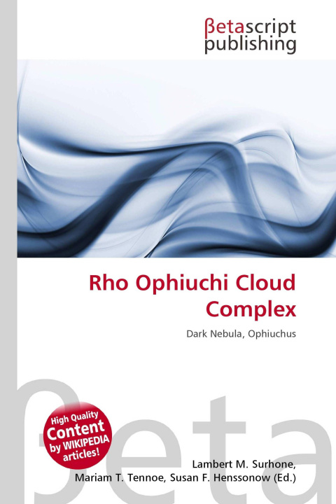 Kniha Rho Ophiuchi Cloud Complex Miriam T. Timpledon
