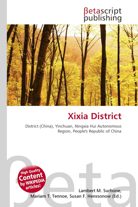 Kniha Xixia District Mariam T. Tennoe