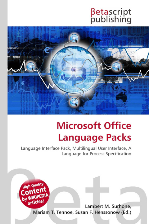 Kniha Microsoft Office Language Packs Mariam T. Tennoe