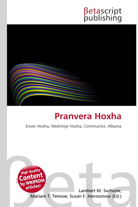 Kniha Pranvera Hoxha Miriam T. Timpledon