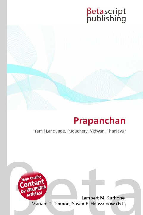 Kniha Prapanchan Miriam T. Timpledon