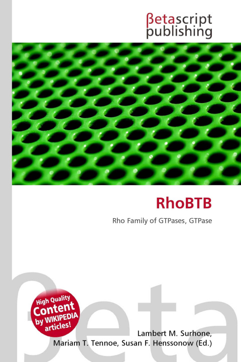 Kniha RhoBTB Miriam T. Timpledon