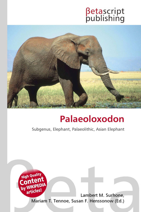 Kniha Palaeoloxodon Miriam T. Timpledon