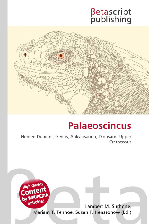 Knjiga Palaeoscincus Miriam T. Timpledon