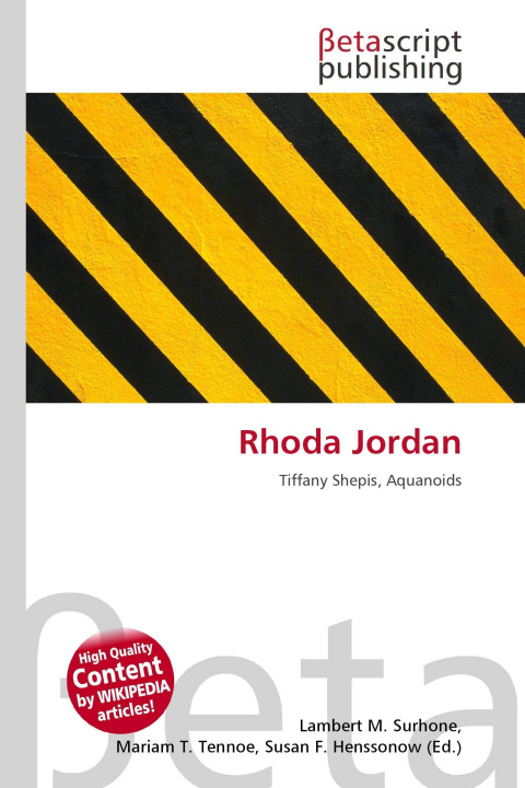 Kniha Rhoda Jordan Miriam T. Timpledon