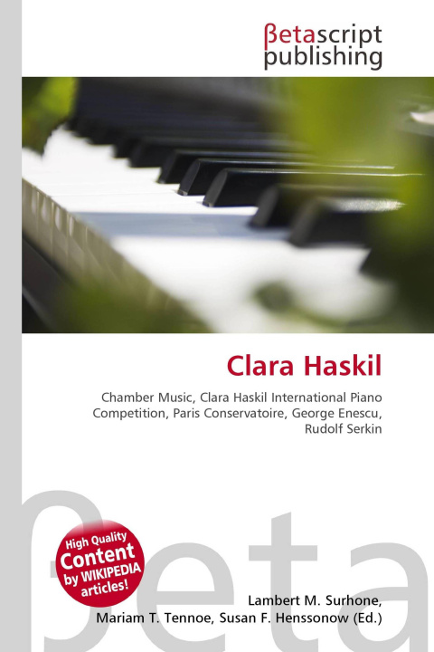 Kniha Clara Haskil Miriam T. Timpledon