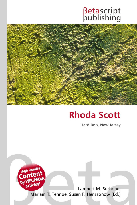 Kniha Rhoda Scott Miriam T. Timpledon