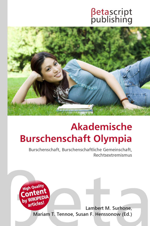 Kniha Akademische Burschenschaft Olympia Mariam T. Tennoe