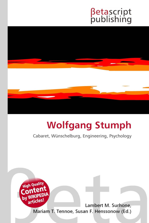 Kniha Wolfgang Stumph Miriam T. Timpledon
