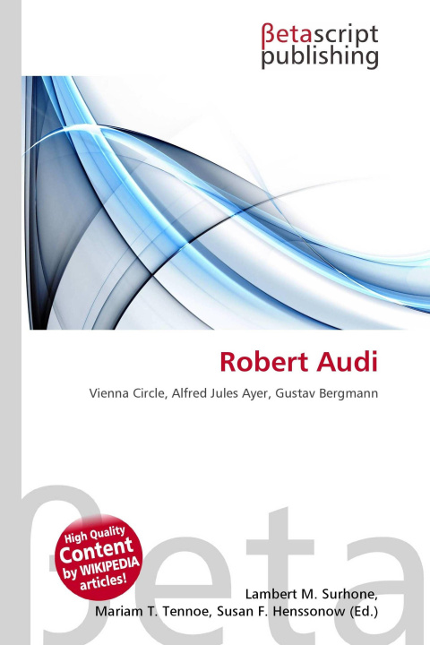 Kniha Robert Audi Miriam T. Timpledon