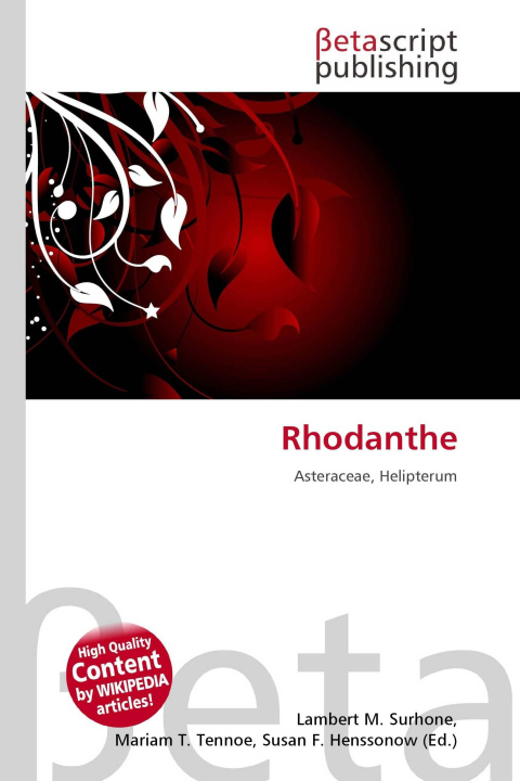 Kniha Rhodanthe Mariam T. Tennoe