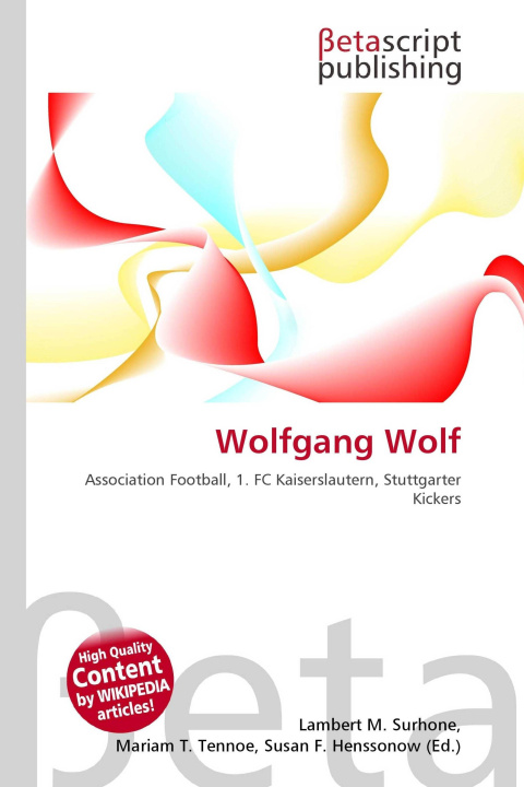 Kniha Wolfgang Wolf Miriam T. Timpledon