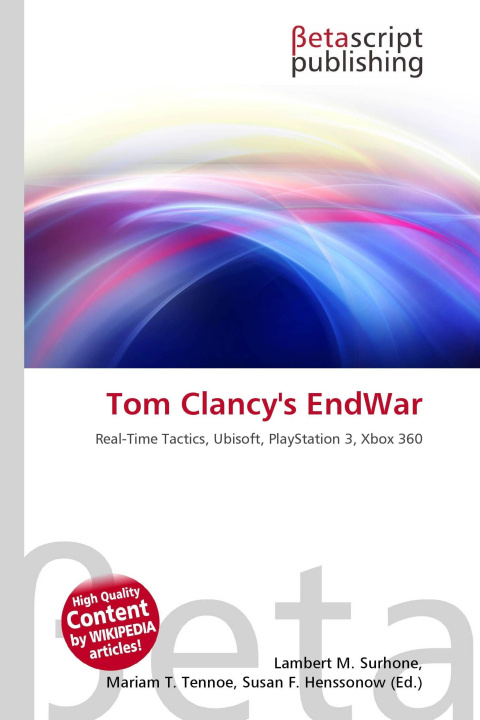 Kniha Tom Clancy's EndWar Miriam T. Timpledon