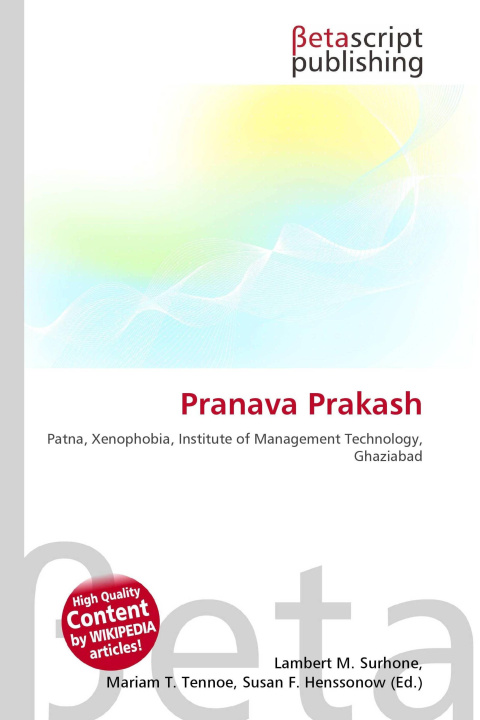 Könyv Pranava Prakash Miriam T. Timpledon