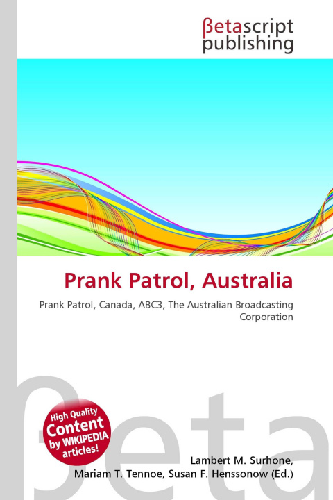 Kniha Prank Patrol, Australia Miriam T. Timpledon