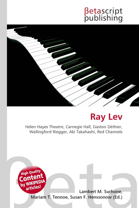 Kniha Ray Lev Miriam T. Timpledon