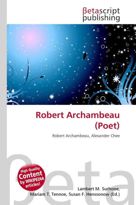 Kniha Robert Archambeau (Poet) Miriam T. Timpledon