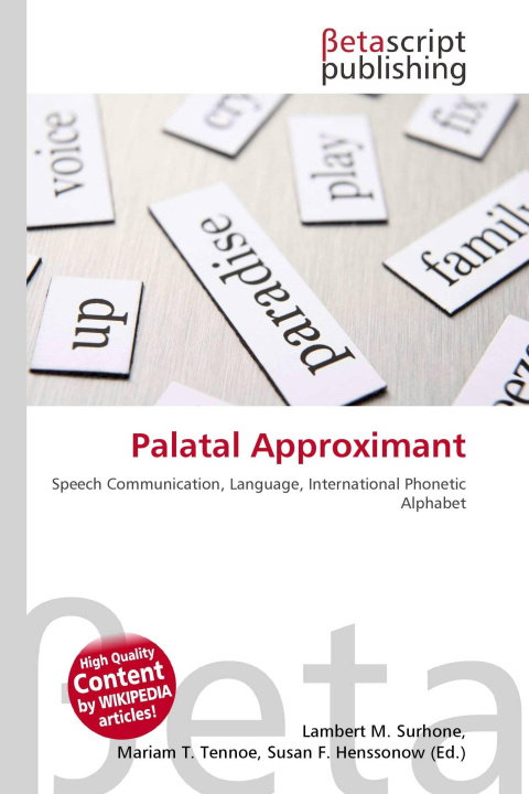 Kniha Palatal Approximant Miriam T. Timpledon