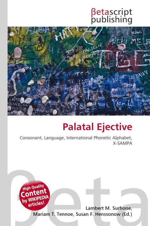 Kniha Palatal Ejective Miriam T. Timpledon