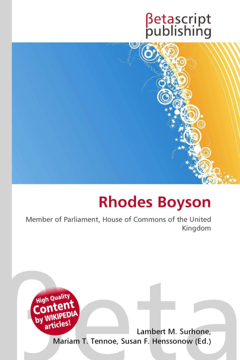Knjiga Rhodes Boyson Mariam T. Tennoe