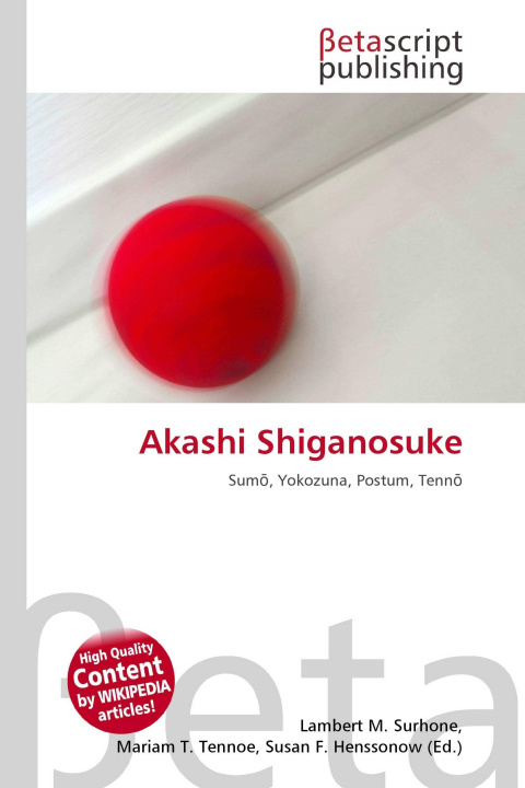 Kniha Akashi Shiganosuke Mariam T. Tennoe