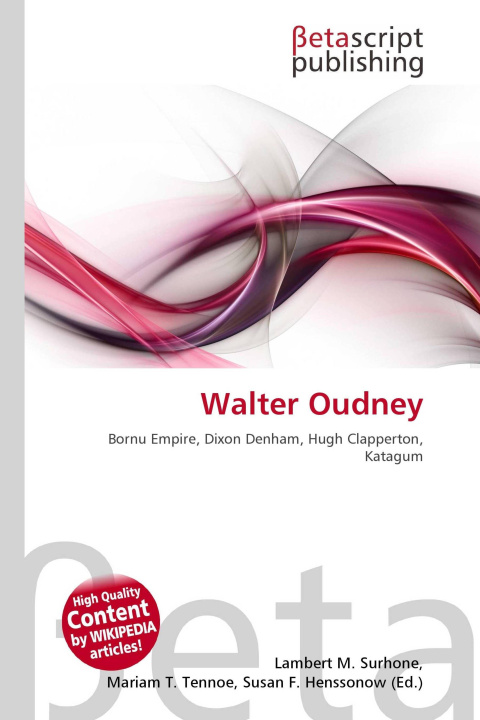 Kniha Walter Oudney Mariam T. Tennoe