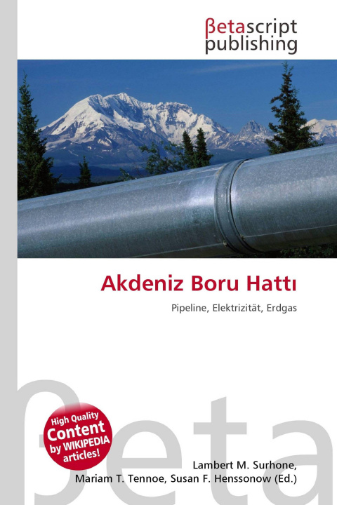 Kniha Akdeniz Boru Hatt¿ Mariam T. Tennoe