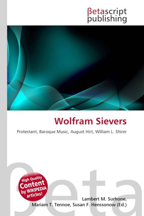 Knjiga Wolfram Sievers Mariam T. Tennoe