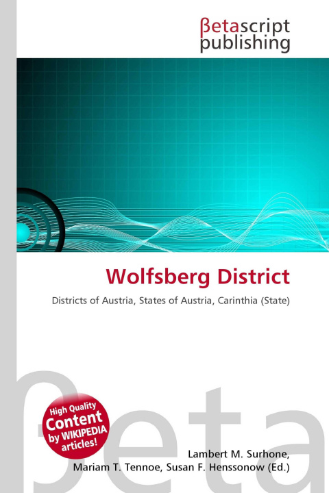 Kniha Wolfsberg District Mariam T. Tennoe