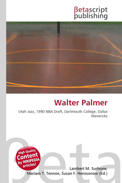Kniha Walter Palmer Mariam T. Tennoe