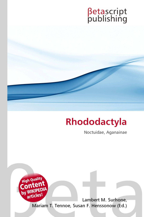 Kniha Rhododactyla Mariam T. Tennoe
