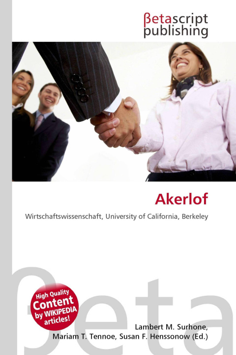 Kniha Akerlof Mariam T. Tennoe