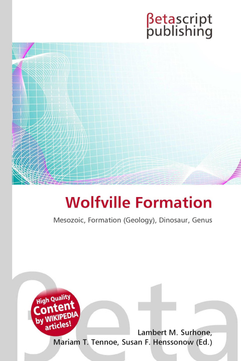 Kniha Wolfville Formation Mariam T. Tennoe