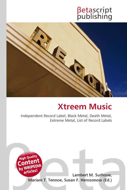 Kniha Xtreem Music Mariam T. Tennoe