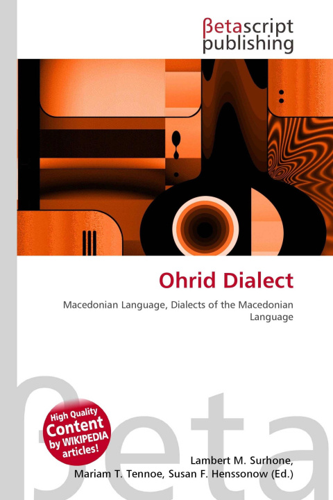 Kniha Ohrid Dialect Mariam T. Tennoe